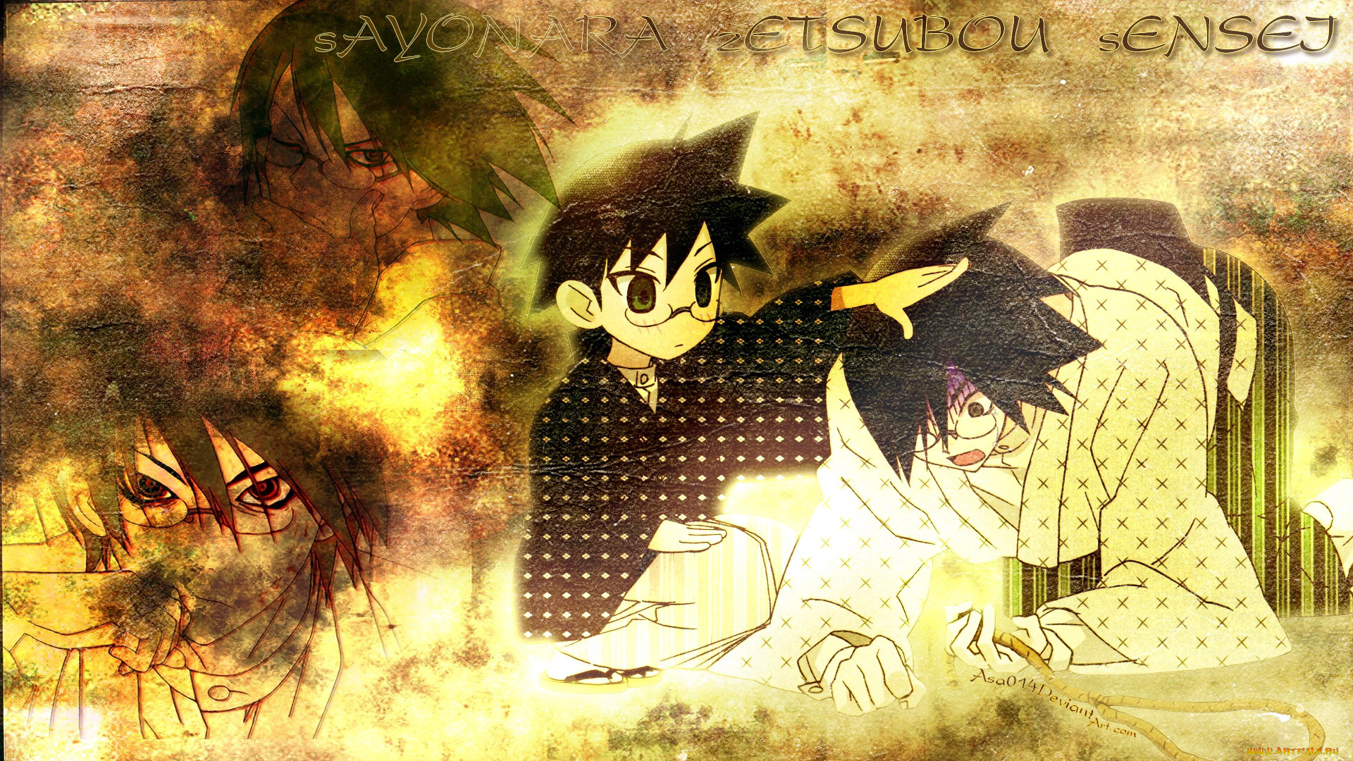 , sayonara zetsubo sensei, , , 